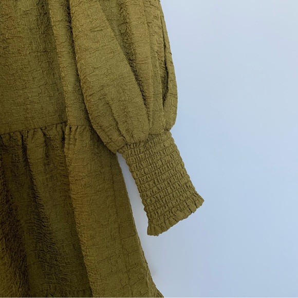 NWT Betsey Johnson Novelty Textured Tier Dress - Picture 4 of 8